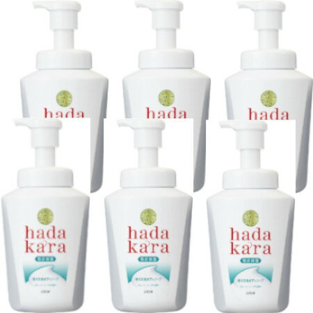 hadakara(ハダカラ) ボディソープ 泡で出てくるタイプ クリーミーソープの香り 本体 550mL【6個セット】【お取り寄せ】(4903301326427-6) hadakara(ハダカラ) ボディソープ 泡で出てくるタイプ クリーミーソープの香り 本体 550mL【6個セット】【お取り寄せ】(4903301326427-6)