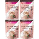 【4個セット】ミライPlus おなかの脂肪対策プロテインパウダー 300g(4902720159661-4)(4)