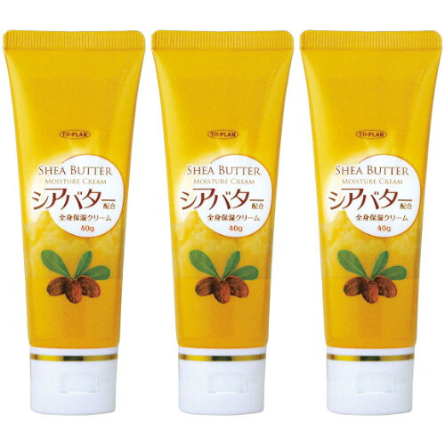 シアバター チューブタイプ 40g【3個セット】【メール便】(4949176022521-3)