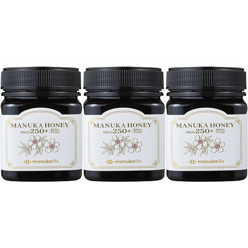マヌカハニー250+ 250g【3個セット】(4901140628092-3)