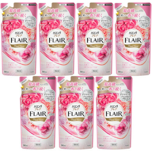 【7個セット】ハミングフレア フローラルスウィート つめかえ用 360ml(4901301438508-7) 【7個セット】ハミングフレア フローラルスウィート つめかえ用 360ml(4901301438508-7)