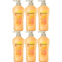 【6個セット】エッセンシャル しっとりまとまる シャンプー ポンプ 450ml(4901301436504-6)