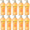 【10個セット】エッセンシャル しっとりまとまる シャンプー ポンプ 450ml(4901301436504-10)