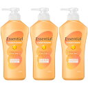 【3個セット】エッセンシャル しっとりまとまる コンディショナー ポンプ 450ml(4901301436511-3)
