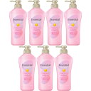 【7個セット】エッセンシャル ふんわりうるツヤ シャンプー ポンプ 450ml(4901301436580-7)