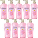 【9個セット】エッセンシャル ふんわりうるツヤ シャンプー ポンプ 450ml(4901301436580-9)