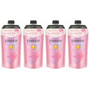 【4個セット】エッセンシャル ふんわりうるツヤ シャンプー つめかえ用 300ml(4901301436603-4)
