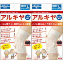 アルキヤ シニアサポーター ヒザ Lサイズ【2個セット】【メール便】(4571114465505-2)