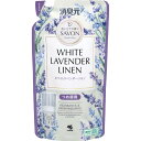 消臭元SAVONつめ替用 ホワイトラベンダーリネン 400ml【メール便】(4987072096437)(3)