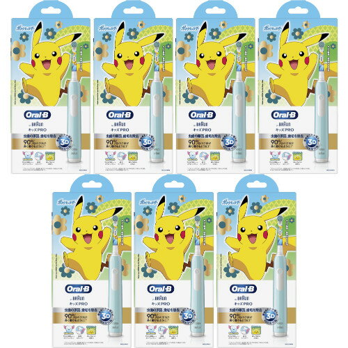 ブラウン オーラルB キッズPRO【7個セット】(4210201402718-7)