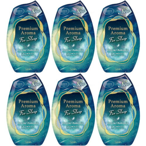 【6個セット】お部屋の消臭力 Premium Aroma For Sleep ヒーリングカモミール 400ml(4901070131815-6) 【6個セット】お部屋の消臭力 Premium Aroma For Sleep ヒーリングカモミール 400ml(4901070131815-6)
