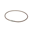 【4個セット】RAKUWA 磁気チタンネックレス BULLET ブラウン/ゴールド(4940756389300-4)(4)