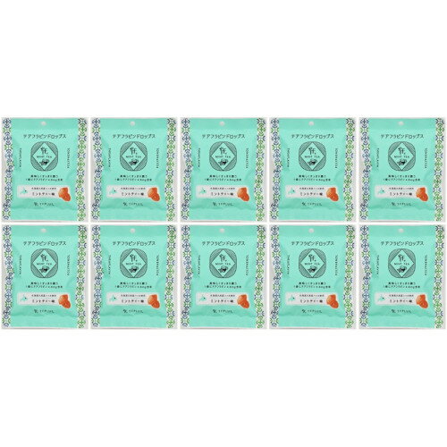 【10個セット】テアフラビンドロップス ミントティー味 80g(4903151900365-10)のサムネイル