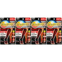 【4個セット】スリムウォーク メディカルリンパショート M〜L ブラック 1足(4902522670838-4)