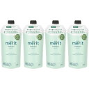メリット シャンプー つめかえ用 320ml【4個セット】(4901301448736-4)