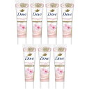 【7個セット】ダヴ ふわとろクリーミースクラブ サクラ&ムスク チューブ 50g【メール便】(4902111780009-7)