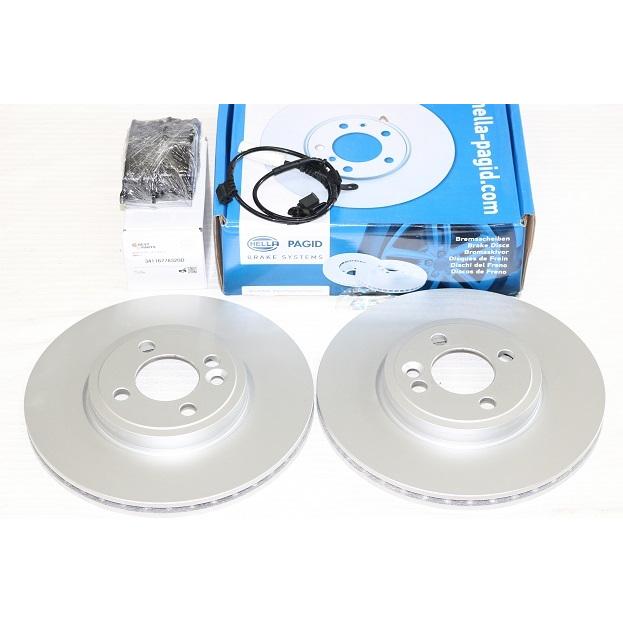 BMW MINI フロントパッド低ダスト ローター センサー R55/56/57/58/59 CooperS 34116778320/34356789329/34116858652 前期