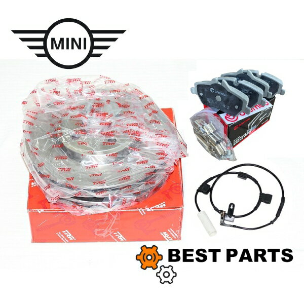 新品 BMW MINI フロントブレーキパッドセンサーセット R55 56 57 58 59 CooperS以外対応 34116772892 brembo 34356789329 34116858651 TRW