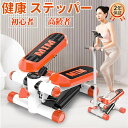 \P10倍! 健康運動/ステッパー ハンドル付き ツイストステッパー ステップ運動 健康器具 美脚 足踏み 健康ステッパー ダイエット 静音 高齢者 運動器具 室内 ステップ トレーニング スタンド付き 有酸素運動 エクササイズ 踏み台昇降 ウエストダイエット(4)