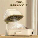 レンジフード 卓上レンジフード 卓上吸煙機 ミニポータブル換気扇 10個交換フィルター付き カーボン USB給電 調節可能 低騒音 換気 高圧風道 コンパクト 簡単操作 煙 油 卓上クッキング ホームパーティー