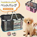 ペットキャリーバッグ ペットバッグ 小型犬 猫 折り畳み キャリーケース 通気性 耐久性 キャリーバッグ ペット用 手提げ ペットバックパック 大容量 お出かけ 旅行 携帯便利 人気 ブルー