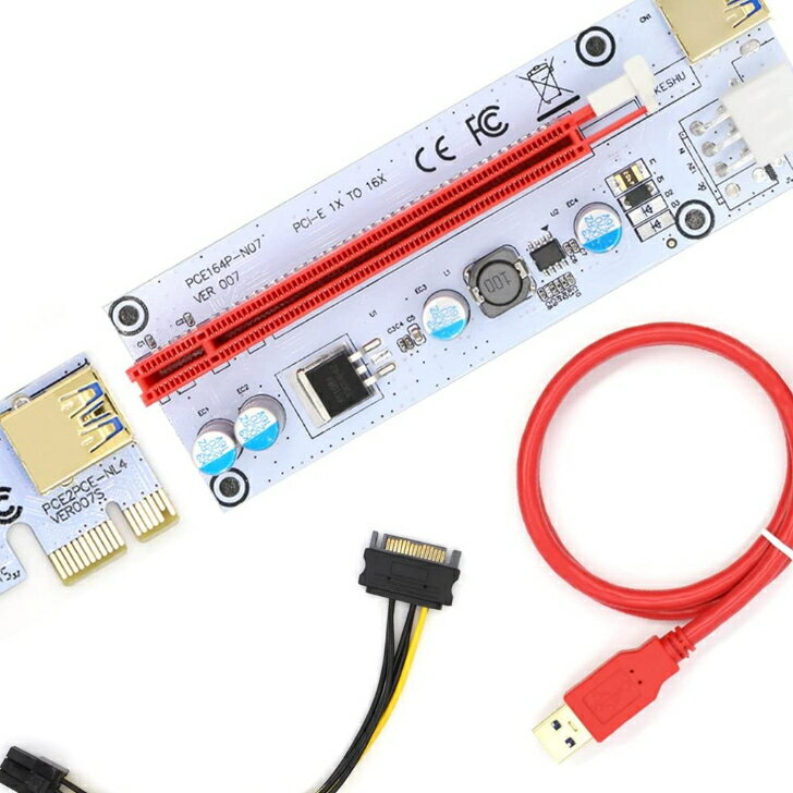 PCI-E 16x 8x 4x 1xѥɥ饤ץɡ60cm USB 3.0Ĺ֥롢ԥPCI-E - SATAŸ֥ - GPU饤ץ