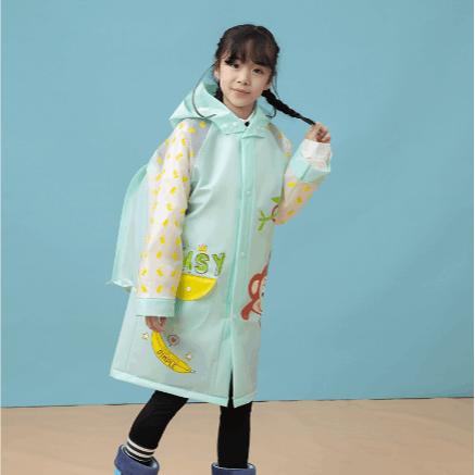 リュック対応 レインコート キッズ 子供 男の子 女の子 梅雨対策 通学 通園 雨 レインポンチョ 自転車 雨具
