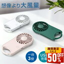【P5倍★クーポンで最安790円】ハンディファン 扇風機 首かけ 卓上扇風機 小型 携帯扇風機 ネッククーラー カラビナ付き 首掛け扇風機 ミニ 3way 3段...