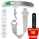 本日終了【P5倍★クーポンで最安1,024円】携帯式デジタル スケール ラゲッジスケール 電池付属 スーツケース 量り デジタルスケール 吊り下げ式 ラゲッジチ...