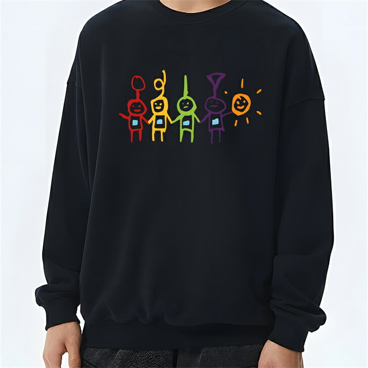 スウェット トレーナー 丸首 シンプル ミニマル デイリー定番 部屋着 今っぽ カジュアル ユニセックス 大きいサイズ対応 M〜4XL ルーズフィット 型崩れしにくい