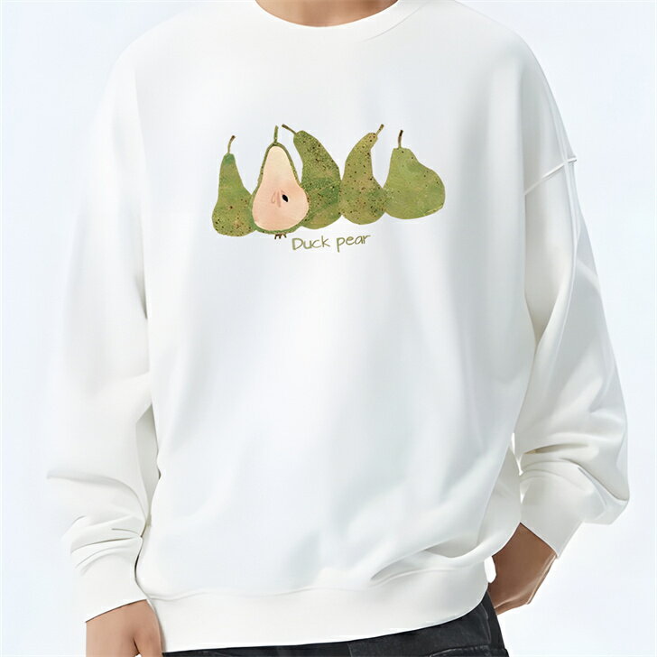 スウェット トレーナー 丸首 柔らか ミニマル 秋冬トレンド お出かけ ほどよい抜け感 カジュアル ユニセックス 超大サイズ可穿 M〜4XL ルーズフィット トレンド