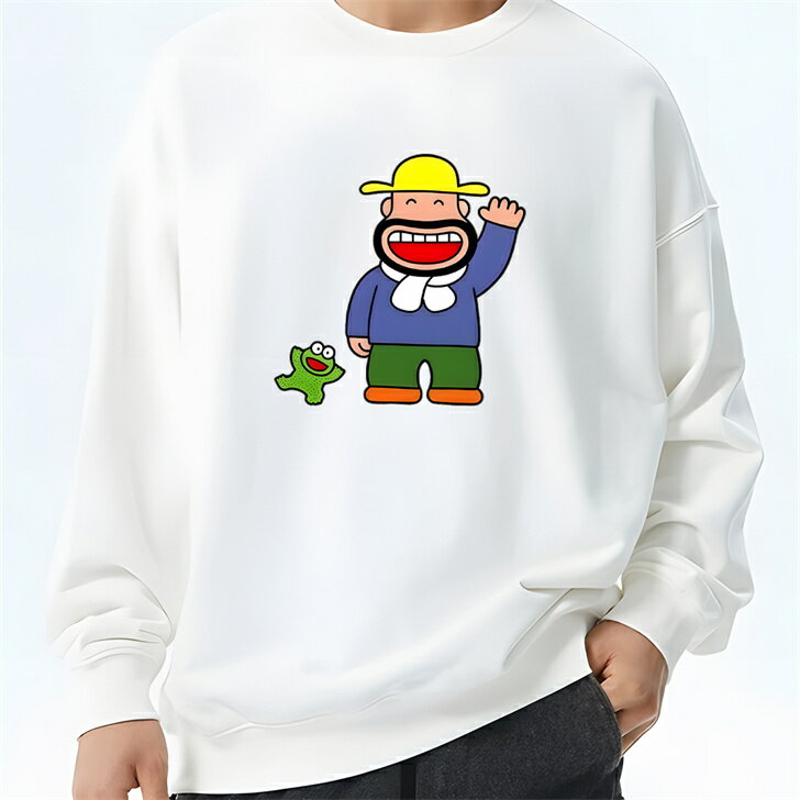 スウェット トレーナー 丸首 軽量 ベーシック 春秋コーデ お出かけ 今っぽ カジュアル ユニセックス 超大サイズ可穿 M〜4XL ベーシックフィット 定番カラー 裏毛