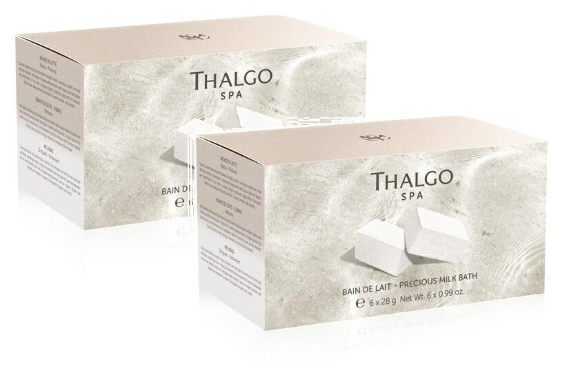 【2箱セット】THALGO（タルゴ）タルゴ クリームミルクバス 【28g×6個】タルゴ クリームミルクバス