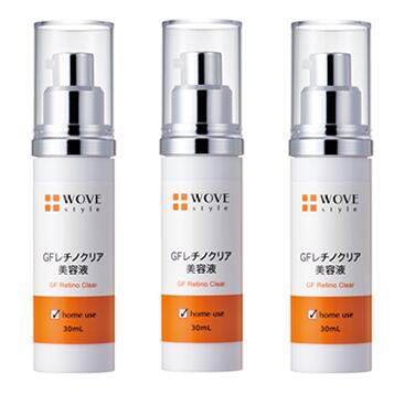 【3本セット】ウォブスタイル GFレチノクリア 30ml WOVE style 最新美白テクノロジーで、しぶといシミ・くすみを撃退。年齢を感じさせないハリ感あふれる白肌へと導きます