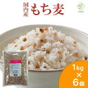 P2倍 【優良ショップ受賞!】ベストアメニティ 国内産 もち麦 1kg×6個セット 国産 水溶性 食物繊維 大麦 βグルカン ダイエット もちむぎ もっちり食感...