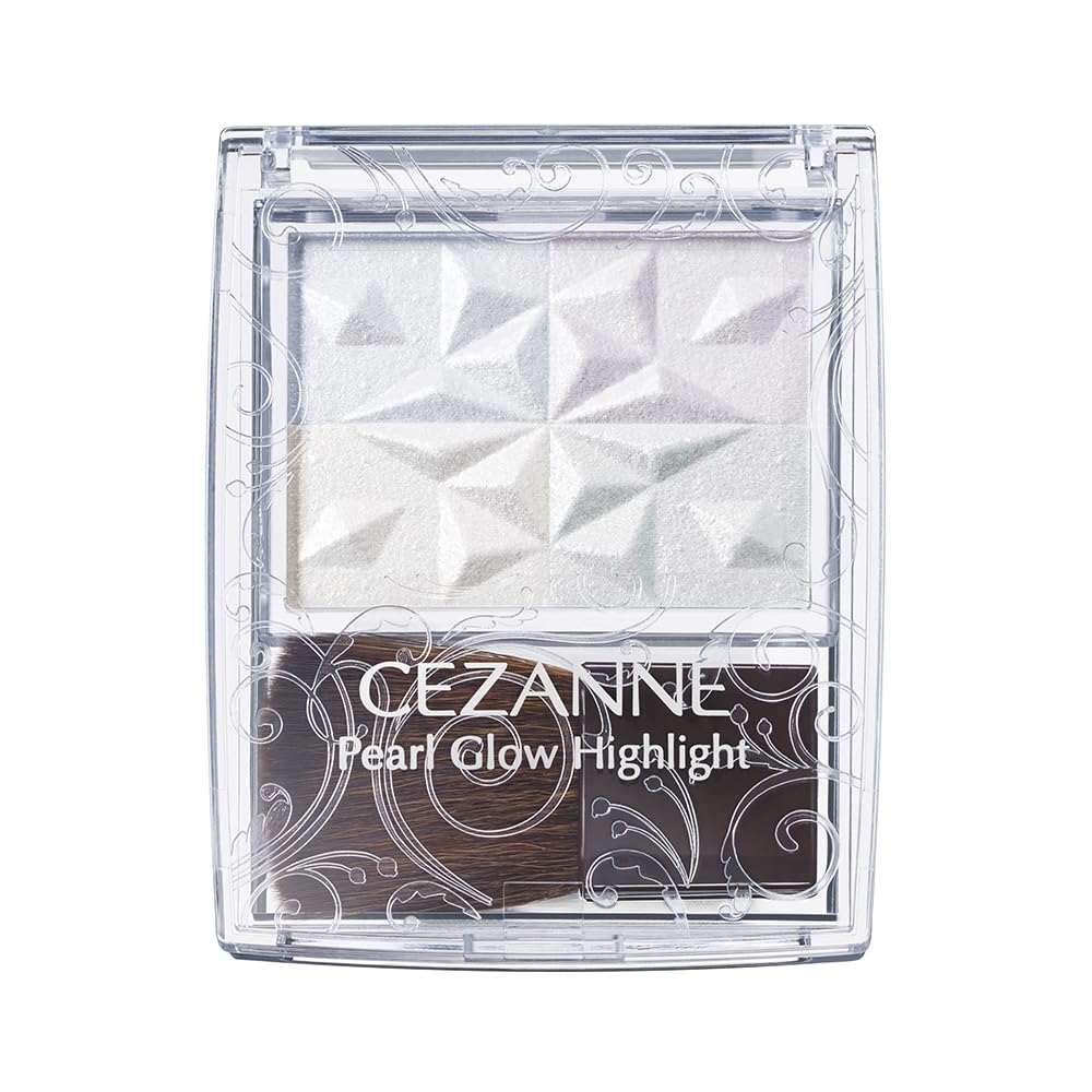 セザンヌ パールグロウハイライトS SP3 スノーファンタジー 2.8g まるで塗るレフ板。濡れツヤ感ハイラ..