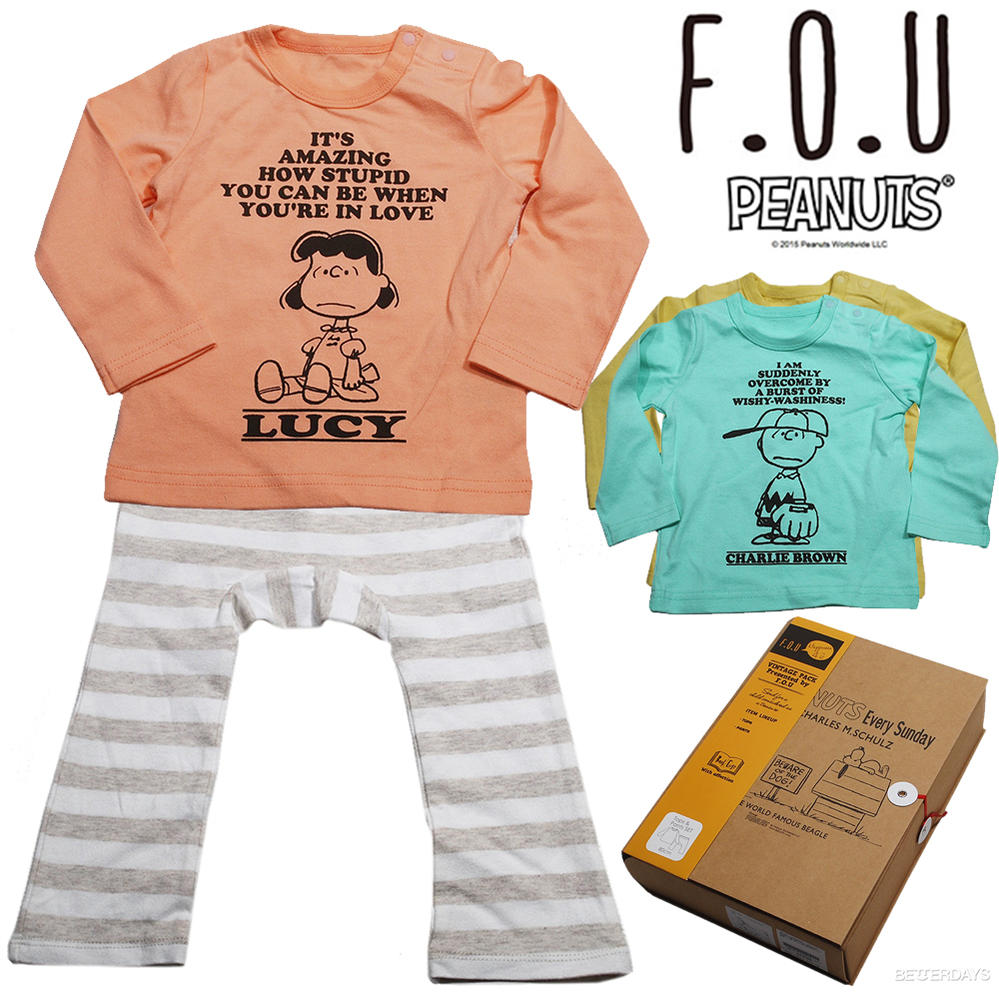 pW} LbY F.O.U GtEI[E[ Xk[s[ TVc&V[c 9PN TEE&SHORTS SET 80-90cm