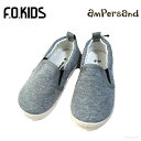 【SALE／20%OFF】FOインターナショナル ampersand アンパサンド キッズ 5柄6色スリッポン 子供 靴 子供服ブランド 定形外