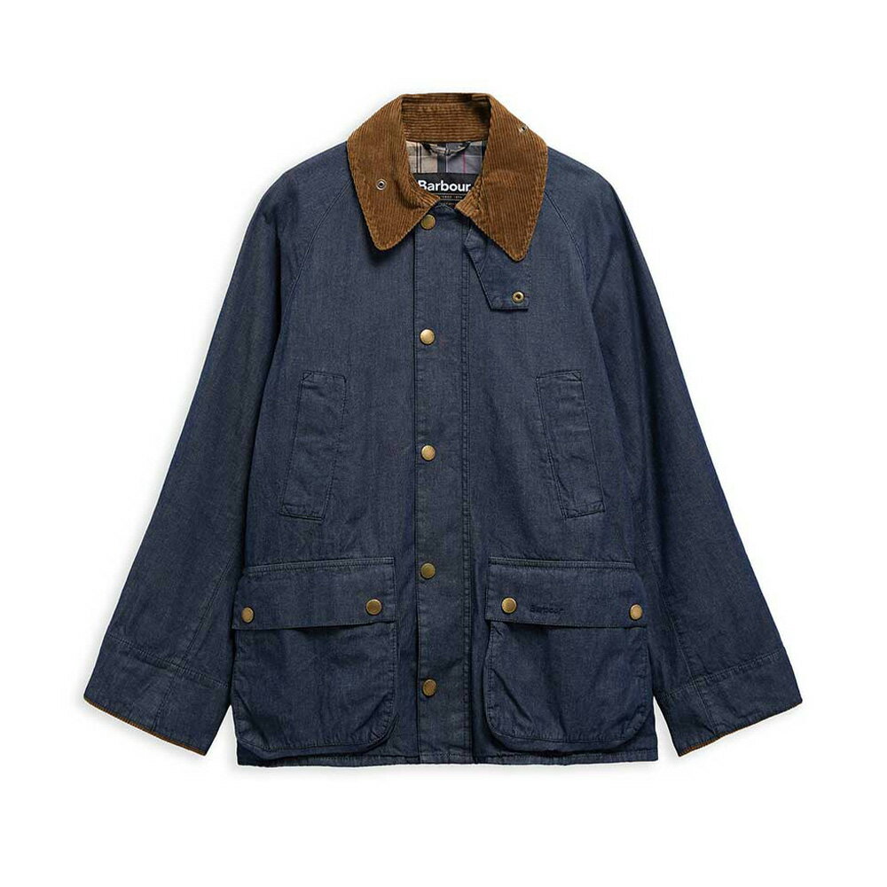 ��26SS ͽ��ۥӥǥ��� �ǥ˥� �����奢�른�㥱�å� �Х֥��� ��˥��å��� OS BEDALE DENIM CASUAL JACKET Barbour ��...
