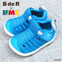 サンダル キッズ ウォーターシューズ ビーデアール×イフミー コラボ ベビー 男の子 女の子 子供 ベルクロ 靴 BdeR×IFME 12-19cm 定形外郵便...