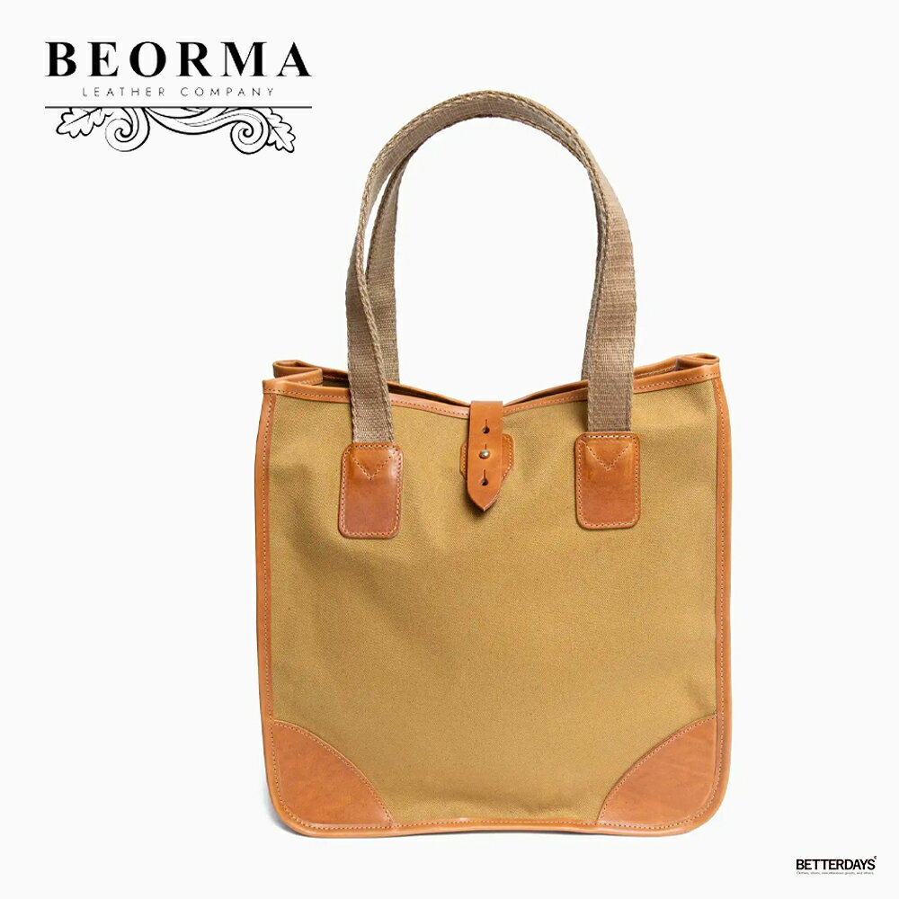 トートバッグ ベオーマ ベオーマ ベオーマレザーカンパニー ワックスコットンキャンバス テイ BEORMA LEATHER COMPANY The Tay WAX COTTON CANVAS 【国内正規品】L0189