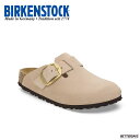 【25SS 予約】ボストン ビッグバックル ビルケンシュトック ヌバックレザー BOSTON BIG BUCKLE BIRKENSTOCK レディース ナロー幅...
