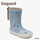 レインブーツ ベーシックラバー ビスゴ 長靴 レインシューズ デンマーク 花柄 総柄 bisgaard fashion lavender blossom【国内正...