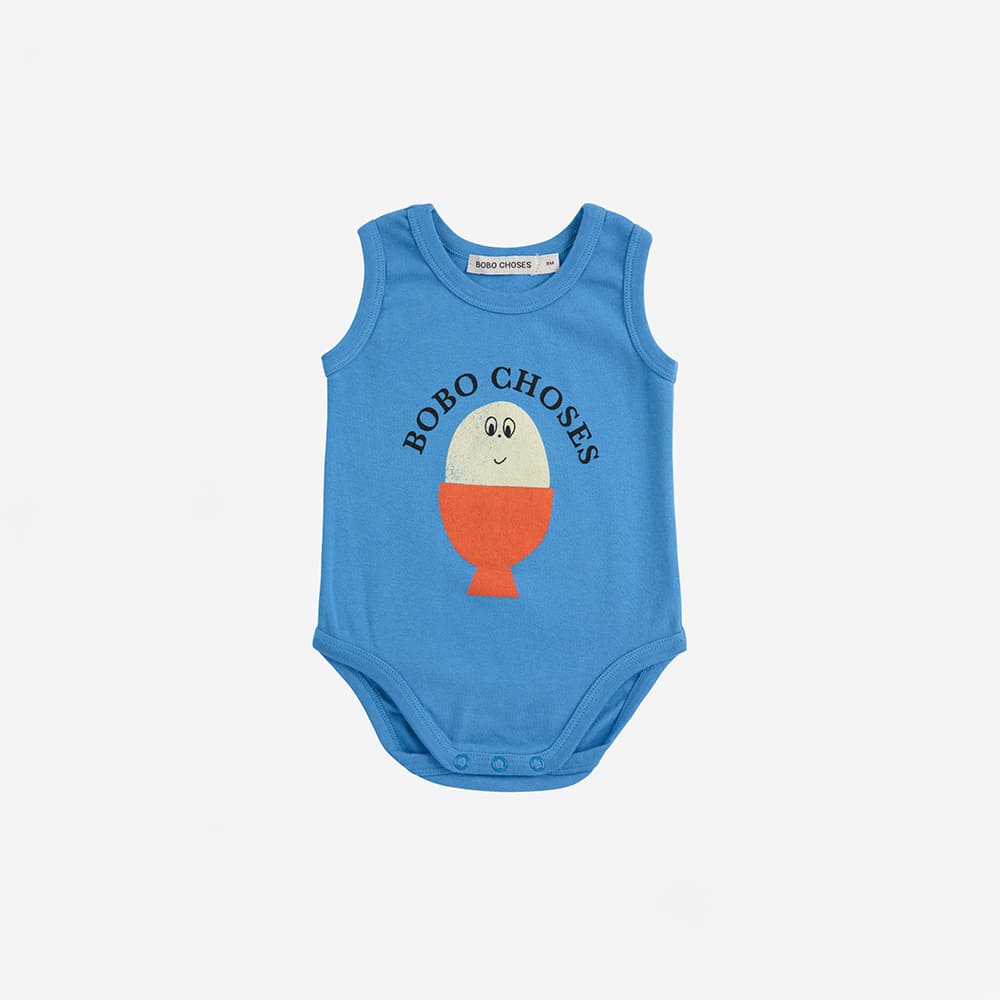 【最大1000円OFFクーポン配布中ブラックフライデー】ロンパース ベビー ボボ・ショーズ ノースリーブ MORNING EGG TANK BODY【国内正規品...