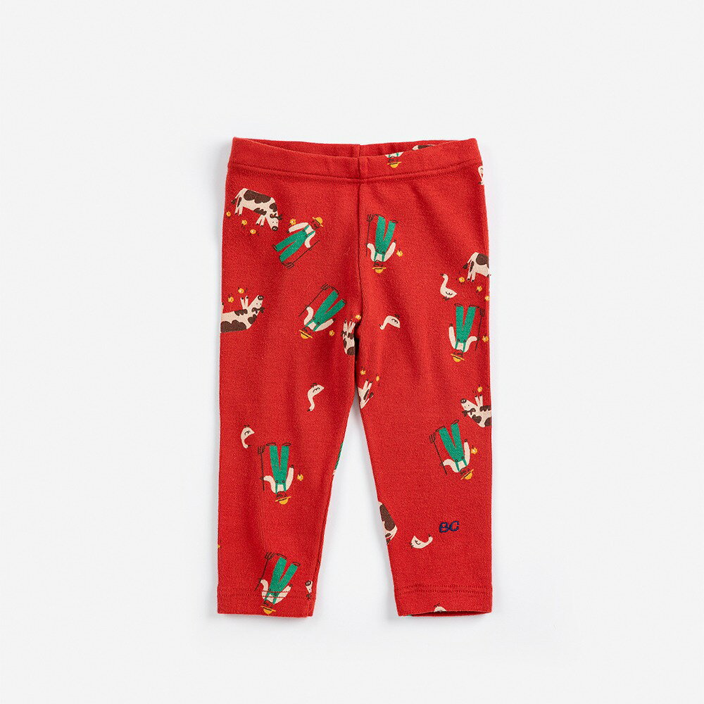 �쥮�� �ѥ�� �٥ӡ� ���å� �ܥܡ����硼�� Farm Adventure all over leggings�ڹ��������ʡ� Bobo Choses B126AB064