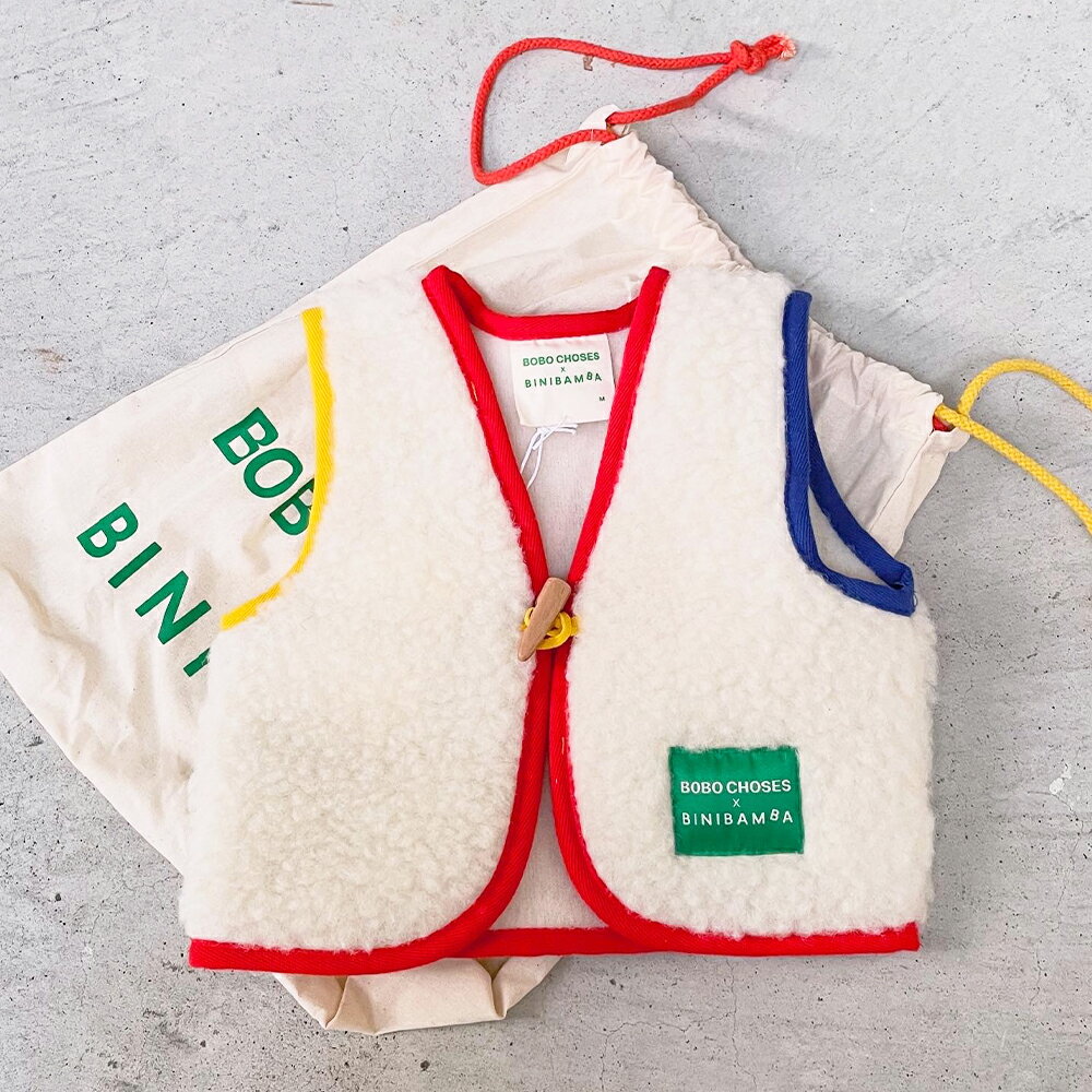 �٥��� �٥ӡ� �ܥܡ����硼�� �ӥ˥Х�� Bobo Choses x Binibamba Snuggler Vest�ڹ��������ʡ� B225AB002
