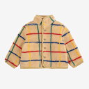 【1000円OFFクーポン配布中 9月買い物マラソン】ジャケット アウター キッズ ベビー ボボ・ショーズ Stripe color sheepskin jacket【国内正規品】 Bobo Choses