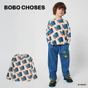 【25AW 7/22発売開始】ロンT Tシャツ ボボ・ショーズ ベビー 長袖 トップス Doggy Mate all over T-shirt【国内正規品】 B...