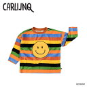 【先着利用順2点で20%OFFクーポン配布中10月ワンダフルデー】ロンT ベビー キッズ CarlijnQ Big lines longsleeve shirt...