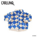 【最大1000円OFFクーポン配布中10月お買い物マラソン】ジャケット アウター ベビー キッズ CarlijnQ Diamond jacket 総柄 ダイヤモ...
